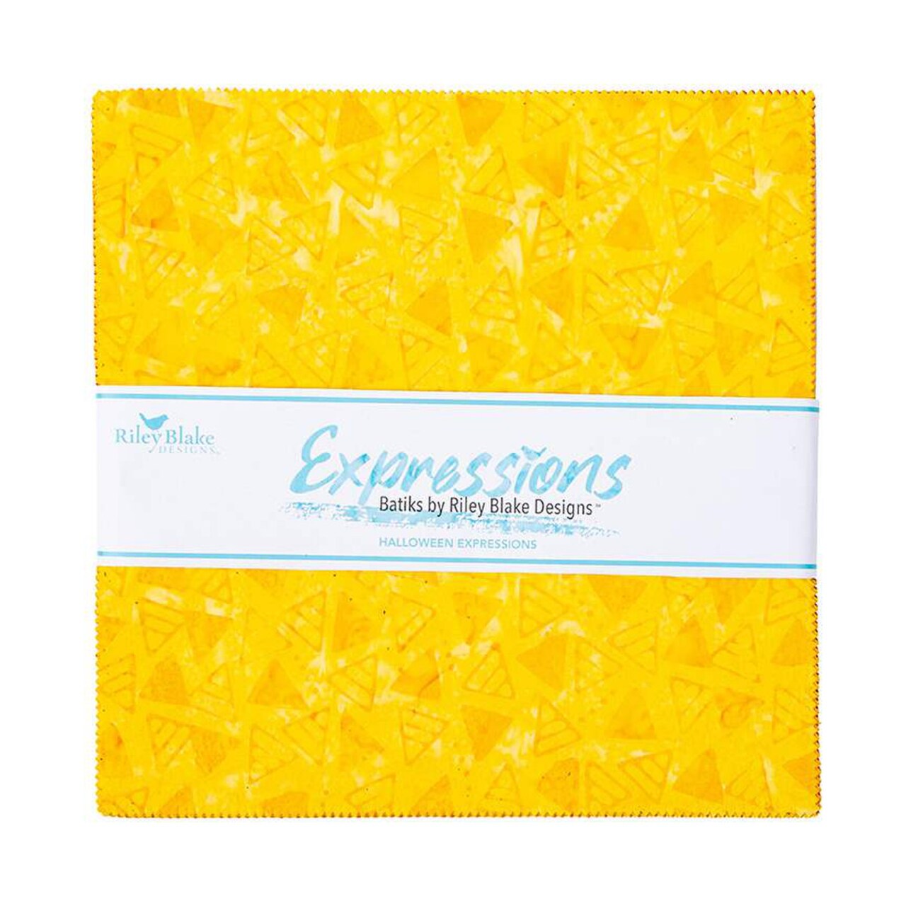 Expressions Batiks 10" Square Pack (Layer Cake / 10" Stacker) in Halloween Expressions 2 by Riley Blake Designs for Riley Blake (10-HLWNEXP-42)